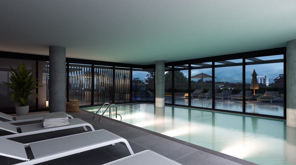 More Atlántico T2 - Piscina interior